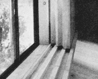 Insulated shutters, a highly effective temperature control.